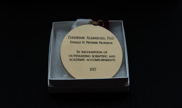 Celebration for Zeray's award of the Donald N. Pritzker Professorship at the University of Chicago