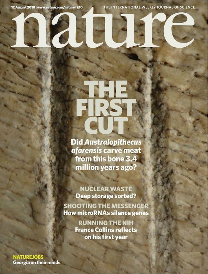 Nature cover 2010
